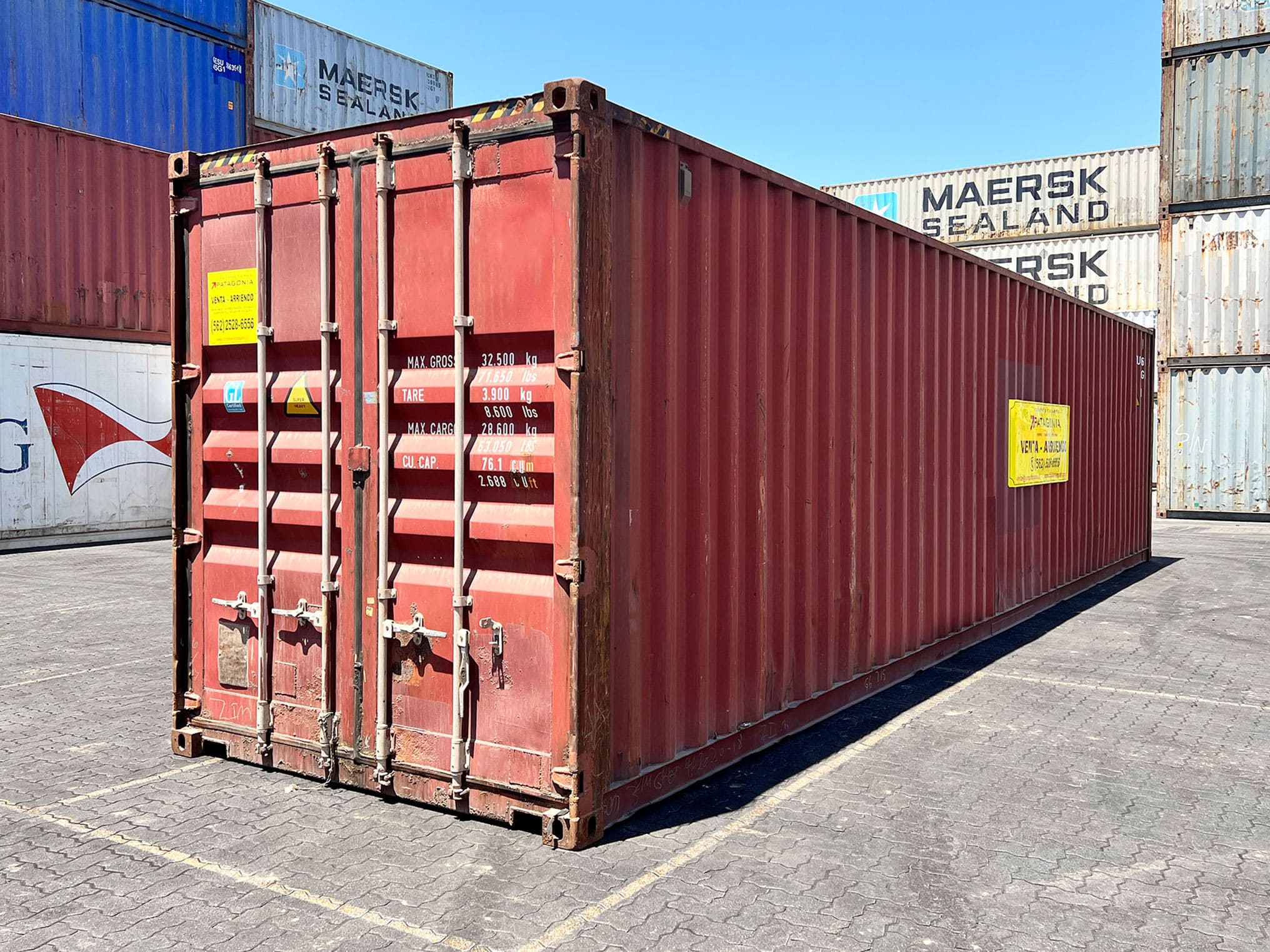 Container Maritimo 40 Pies - 12 Metros High Cube